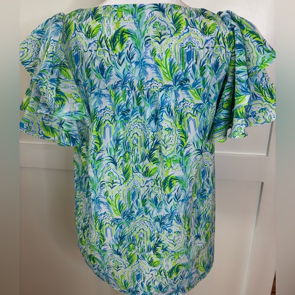 Lilly Pulitzer top size small in excellent condition - Picture 3 of 7